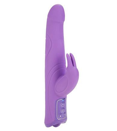 Triple Motor Silicone Jack Rabbit - Purple