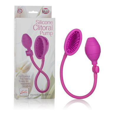 Silicone Clitoral Pump - Pink