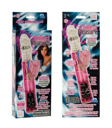 Waterproof Endless Pleasure Stimulator - Pink