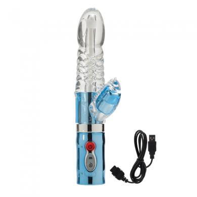 Rechargeable Precious Metal Jewel The Princess - Blue