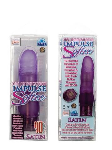 10 Function Impulse Softee - Satin -Purple