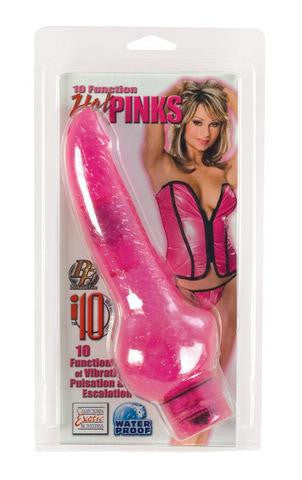 10 Function Hot Pinks Ballsy 5.5-inch - Pink