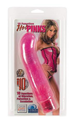 10 Function Hot Pinks G-Spot 7-inch - Pink