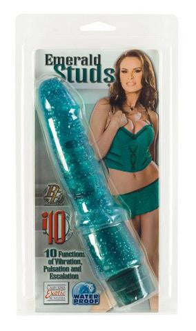 Emerald Studs Stimulator - Arouser 7-inch - Teal