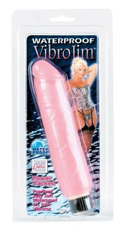 Waterproof Vibro Jim 6.5-inch - Pink