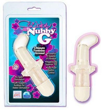 Stubby Nubby G Massager - Clear