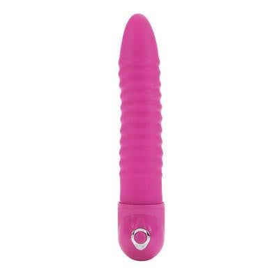 Waterproof Power Stud Ribbed Vibe - Pink