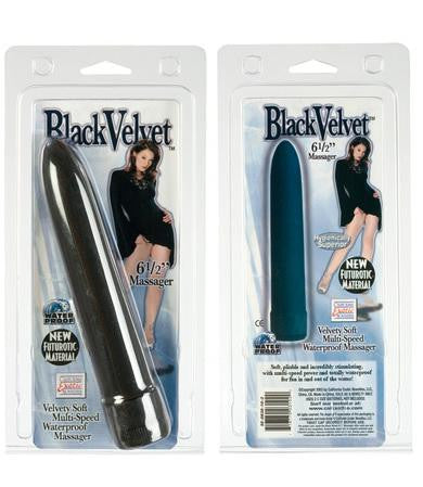 Black Velvet Massager 6.5-inch - Black