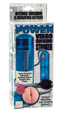 Optimum Power Vibro Sucking Stroker Masturbator