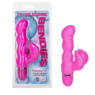 Silicone Bendies Fluttering G Bendi Pink