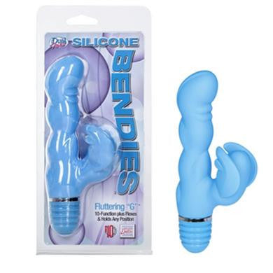 Silicone Bendies Fluttering G Bendi Blue