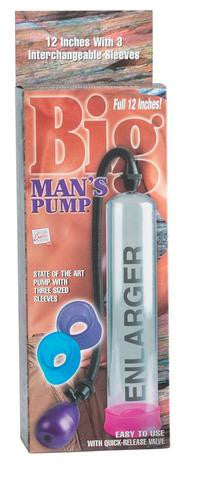 Big Man's Pump 12-inch - Clear