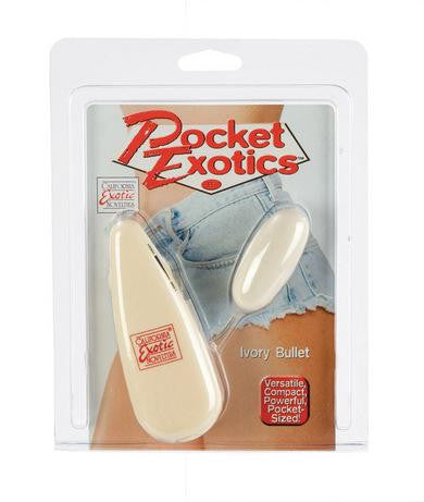 Pocket Exotics Vibrating Bullets - Ivory