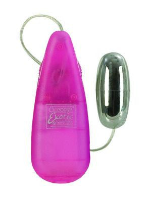 Teardrop Bullet Pink Oval Battery Case