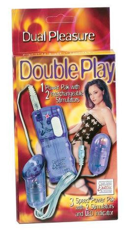 Double Play Dual Massager - Purple