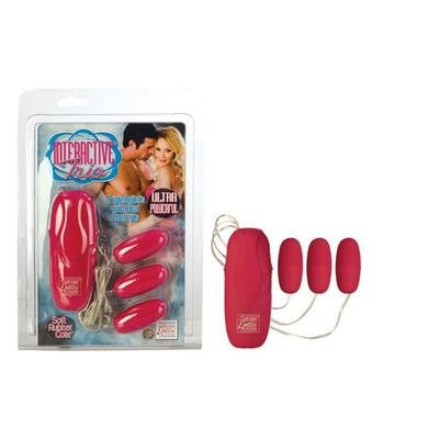 Interactive Trio Pink Rubber Cote Bullets