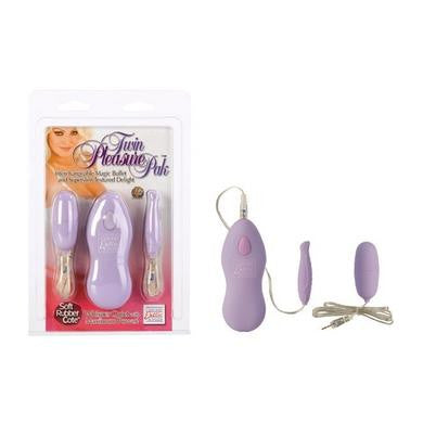 Twin Pleasure Pak Bullets - Purple