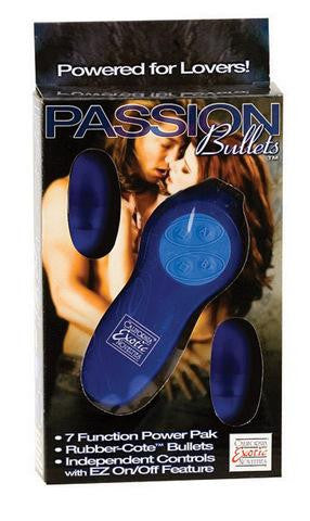 Passion Bullets Dual Bullets - Blue