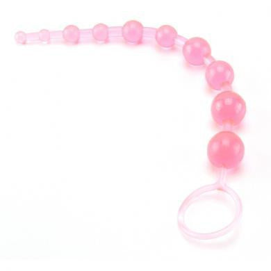 X-10 Anal Beads - Pink