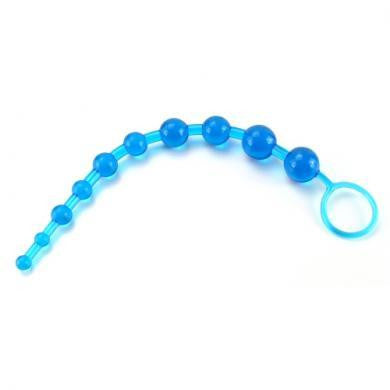 X-10 Anal Beads - Blue