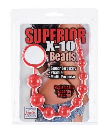 Superior  X-10 Beads - Red