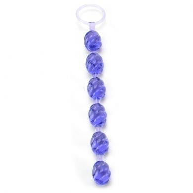 Swirl Pleasure Beads - Purple