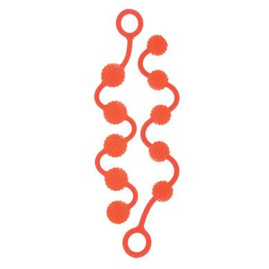 Posh Silicone O Beads - Orange