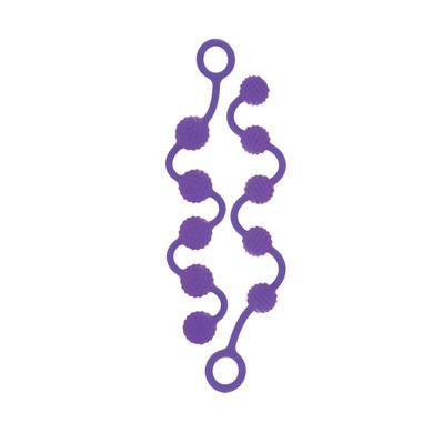 Posh Silicone O Beads - Purple