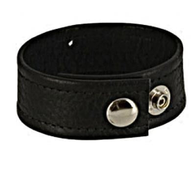 Adonis Leather Collection - Apollo Black Strap