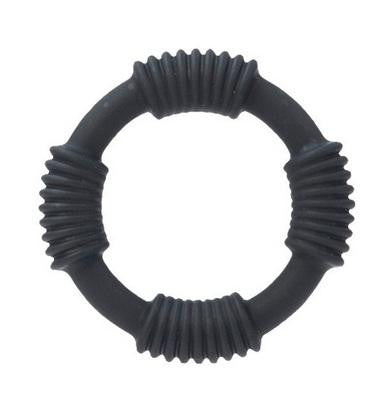 Adonis Silicone Ring Hercules - Black