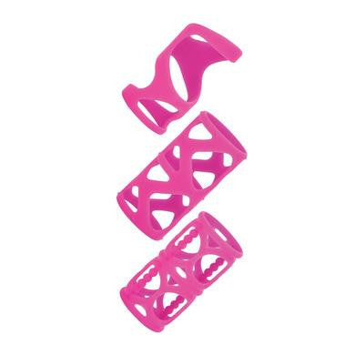 Posh Silicone Lovers Cage -  Pink