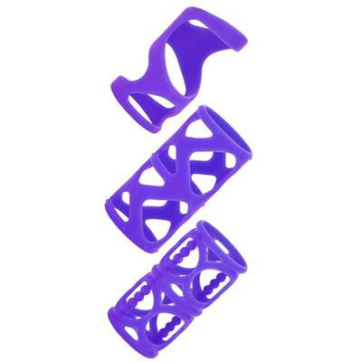 Posh Silicone Lovers Cage -  Purple