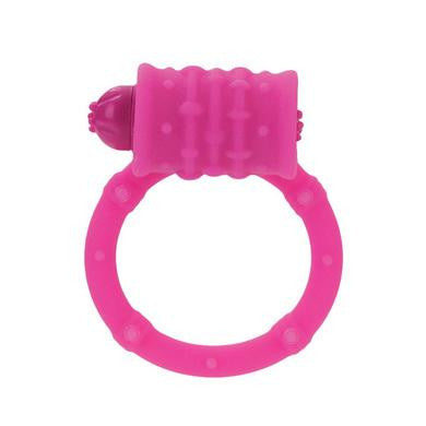 Posh Silicone Vibro Ring -  Pink