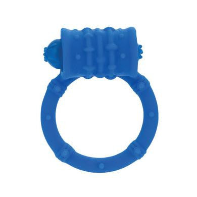 Posh Silicone Vibro Ring -  Blue