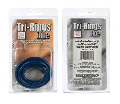 Tri Rings - Blue