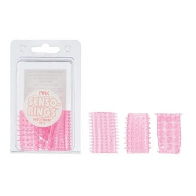 Senso Rings 3 Pack - Pink