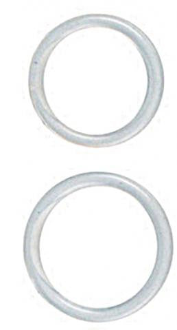 Silicone Rings Large-X-Large - Clear