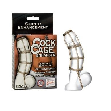 Cock Cage Enhancer - Smoked