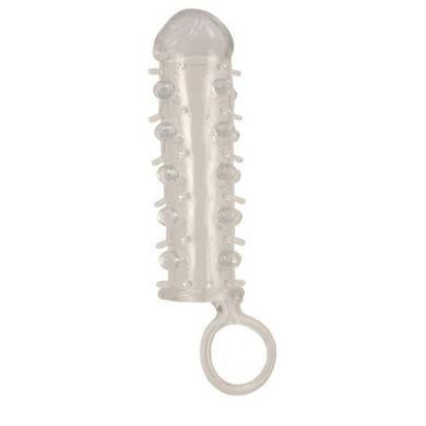 Stud Extender With Support Ring - Clear