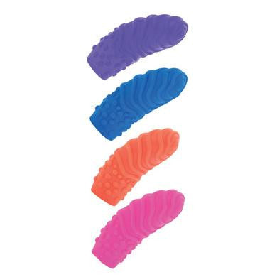 Posh Silicone Finger Teasers -  Swirls