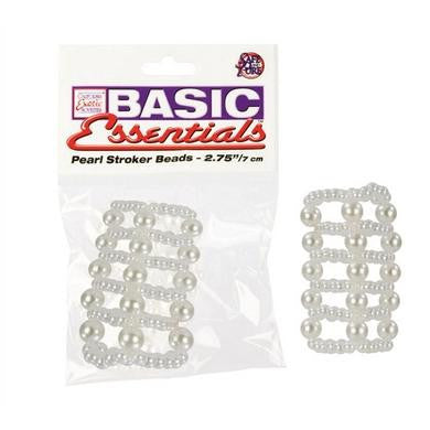 Basic Essentials Pearl Stroker Beads - Large