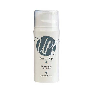 Up! Back It Up Water-Based Anal Gel 2.5 oz.