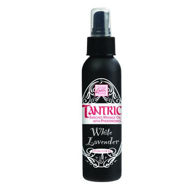 Tantric Massage Oil With Pheromones - White Lavender