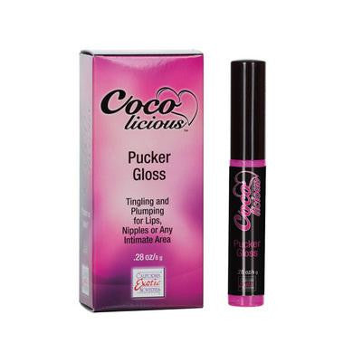 Coco Licious Pucker Gloss .28  Oz. Boxed - Strawberry Mint