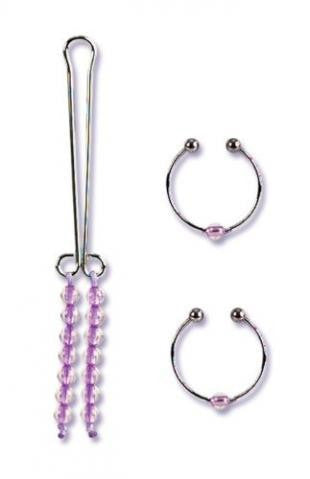 Nipple And Clitoral Non-Piercing Jewelry - Amethyst