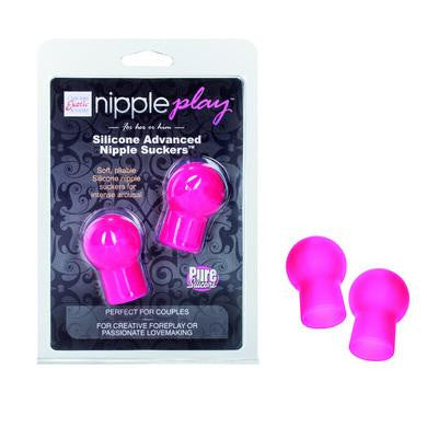 Silicone Advanced Nipple  Suckers - Pink