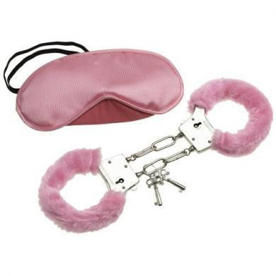 Pleasure Cuffs and Satin Mask