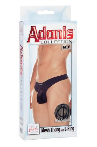 Adonis Mesh Thong with C-ring  - Medium-large