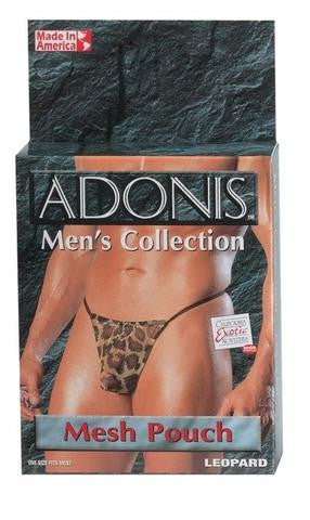 Adonis Mesh Pouch - Leopard