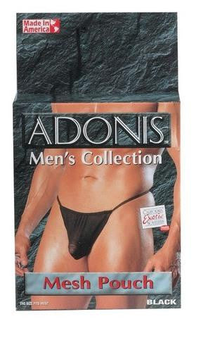 Adonis Mesh Pouch - Black